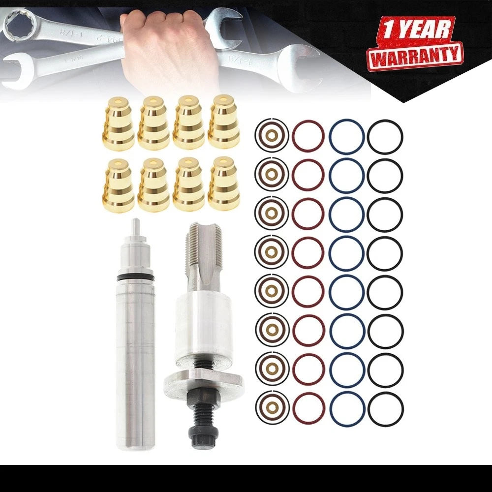 Injector Sleeve Cup Tool Kit for Ford 7.3L T444E (1994–2003)