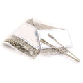 Set of 30 Diamond Coated Lapidary Drill Bits for Jewelry Making