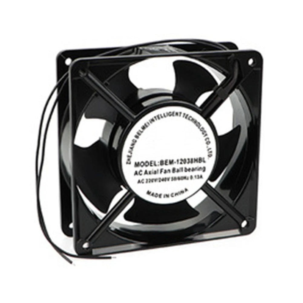 Powerful Small Exhaust Fan BEM12038HBL 220V for Cooling Cabinets