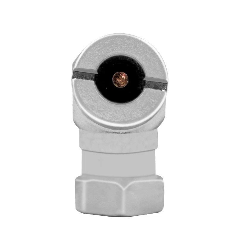 Valve Stem Adapter for Tire Inflator Nozzle (Copper Alloy, Ball-lock)