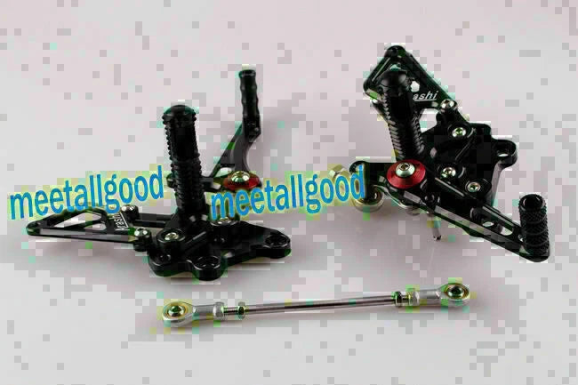 Rear Sets Footrest Pegs for Kawasaki Ninja 300 (2013) Black