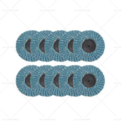 20X 2" 50MM Quick Change Zirconia Flap Discs for Metal Sanding