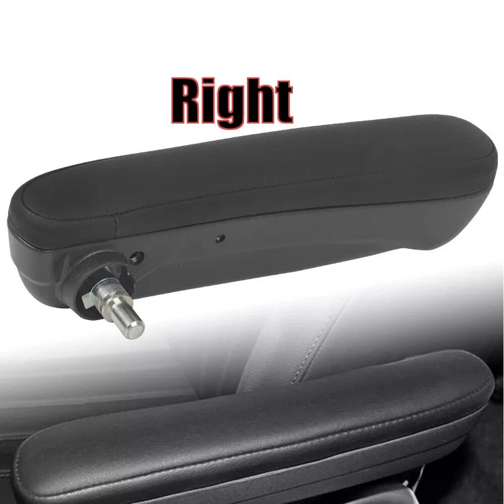 Front Right Inboard Seat Armrest 6BV48KRLAA For Fiat 500 2016-2019 Black
