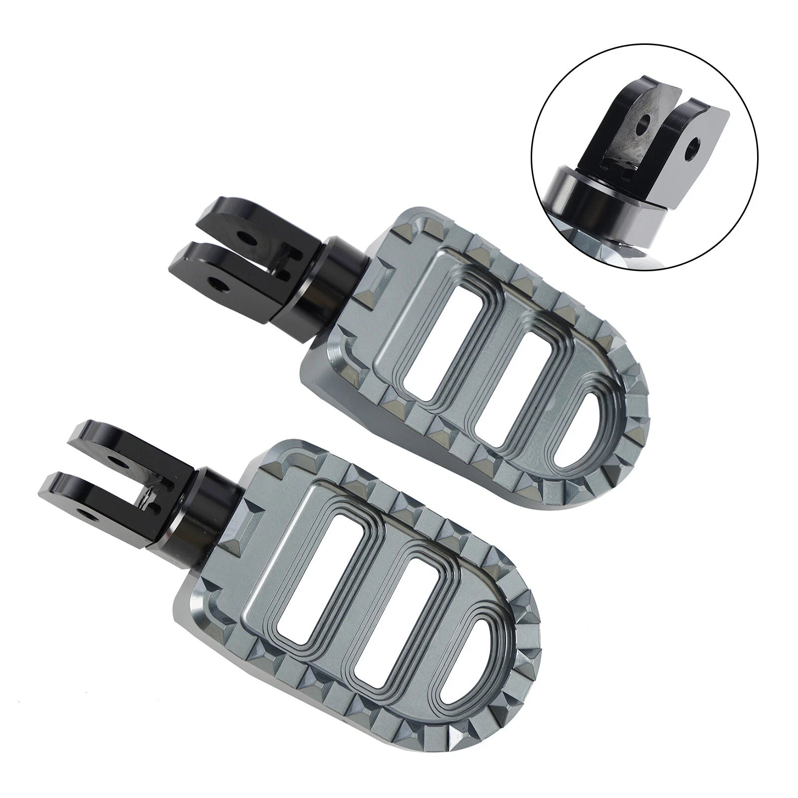 Front Footrests Foot Pegs for Moto Guzzi Stelvio/V100 Mandello/V7 850 (2010–2023)
