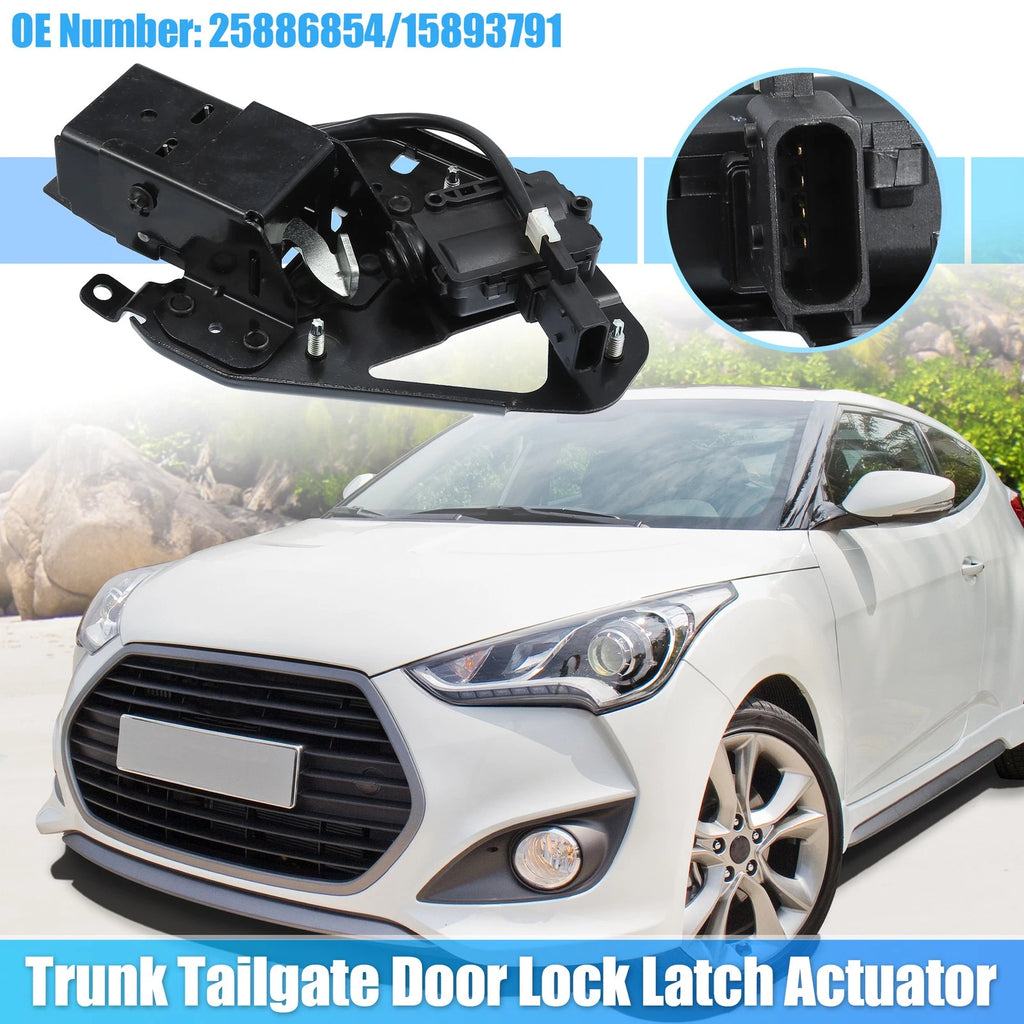 Tailgate Trunk Lift Latch Lock Actuator Replacement for Chevy Suburban (2007–2014)