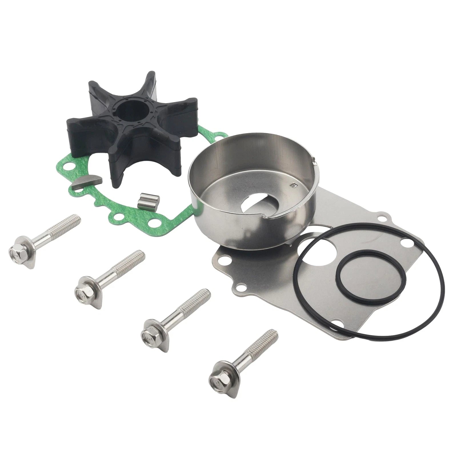 Water Pump Repair Kit for Yamaha 115 C115 130 2-Stroke (6E5-W0078-A1-00)
