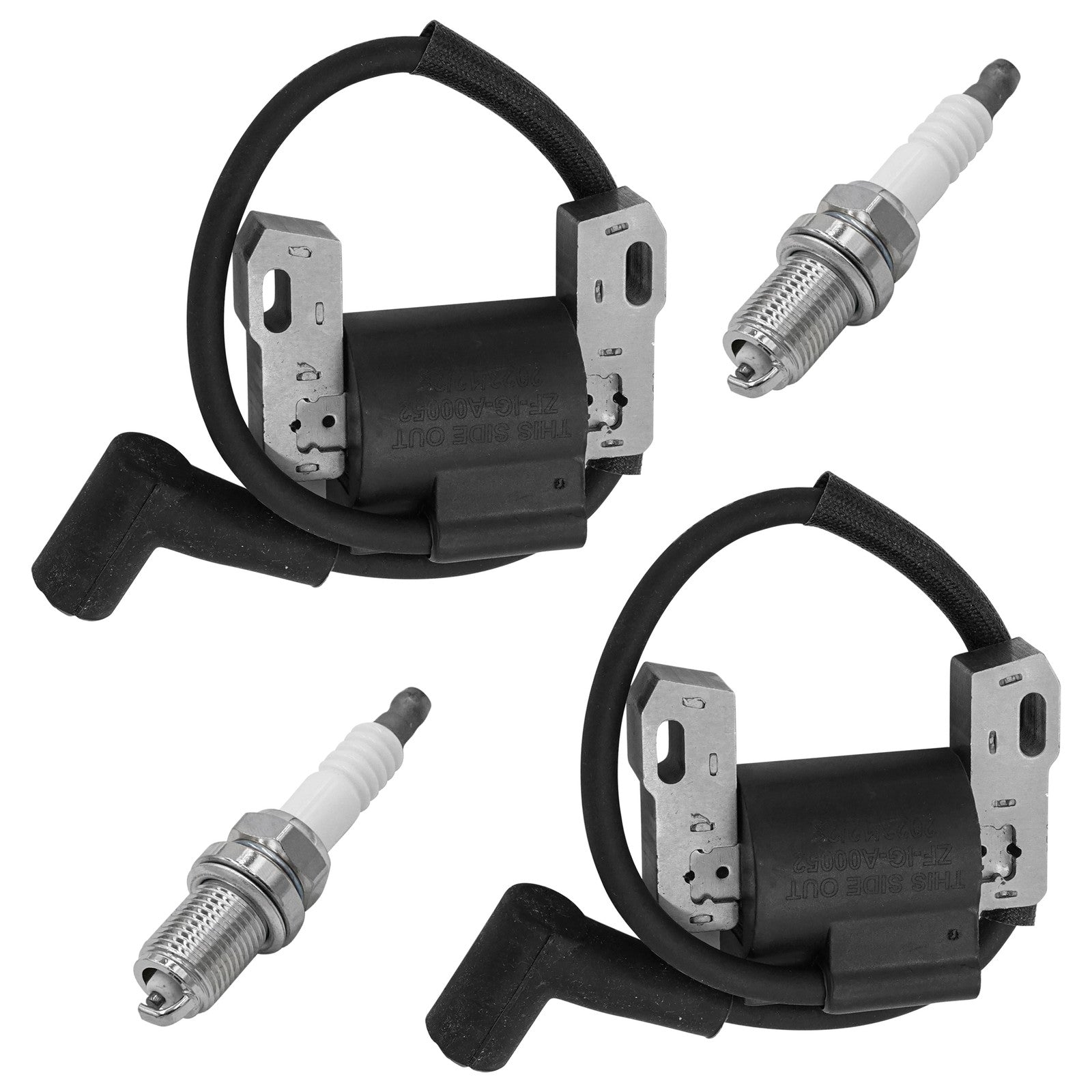 Ignition Coil with Spark Plug Replacement for John Deere Z625 (2013–2016)