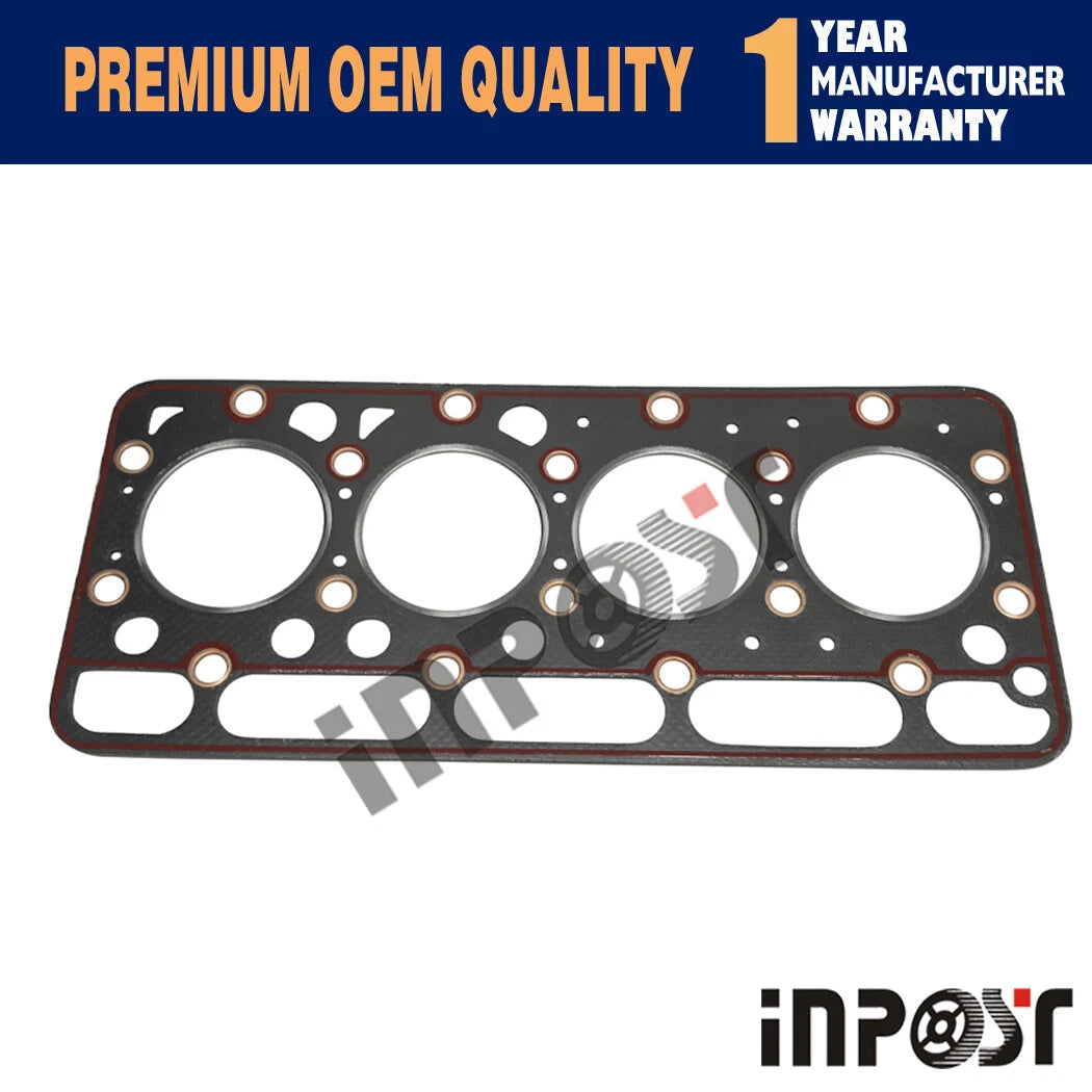 V1512 Cylinder Head Gasket Kit for Kubota Engine (Graphite)