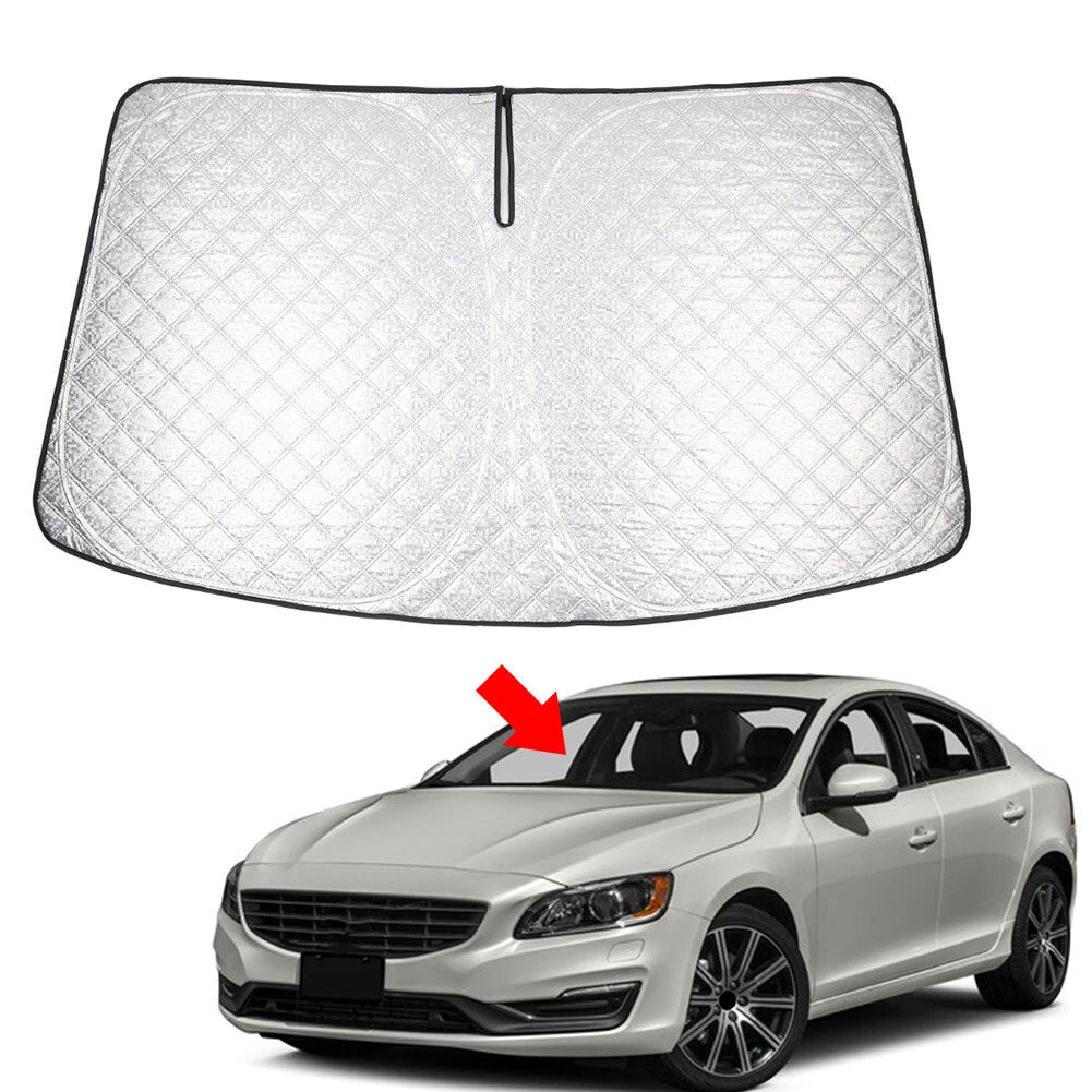 Foldable Windshield Sun Shade for Volvo S60 (2011–2018)