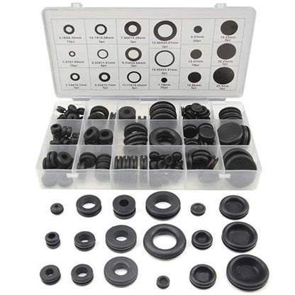 Set of 18 Rubber Grommets for Multiple Uses
