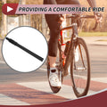 Suspension Seat Post Tube 25.4mm Replacement for Bike Shock Saddle