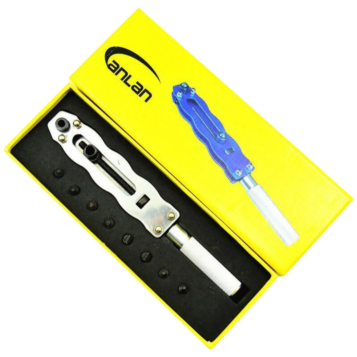 Steel Watch Back Case Remover Opener Wrench Tool for Watchmakers