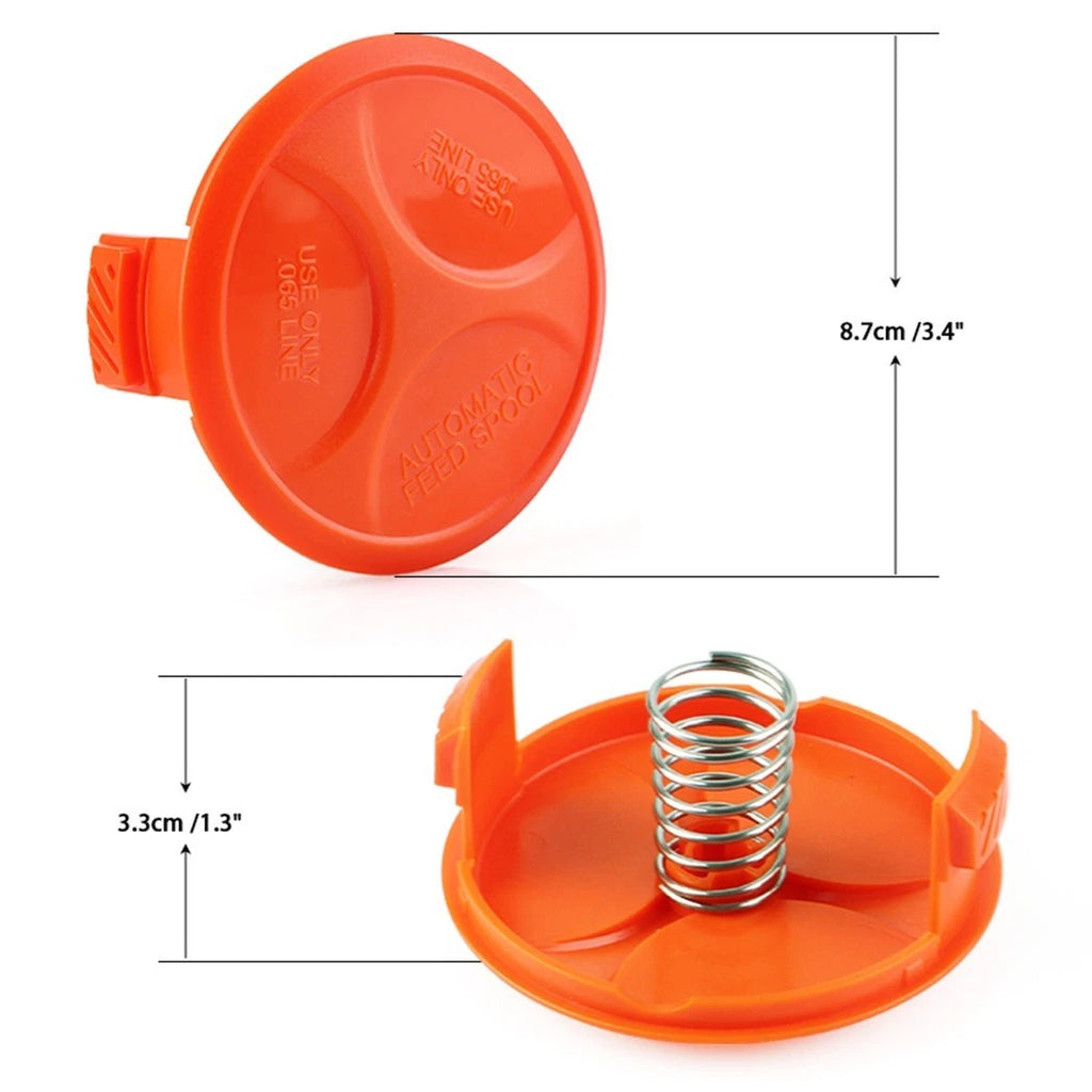 2pcs Spool Cap for Black & Decker BCASK891D BCASK8967D2 BCASST91B