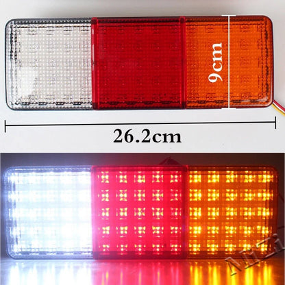 75 LED Tail Lights for Trailer RV Caravan Truck Boat (12V)