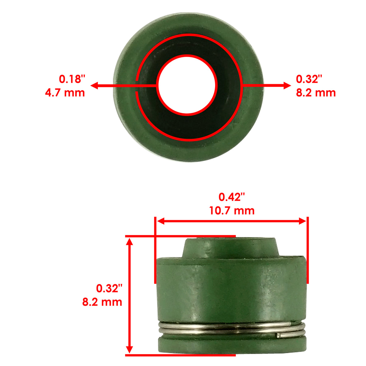 Valve Kit Replacement for Kawasaki FD620D Engine Valves Springs Seals (1980–)