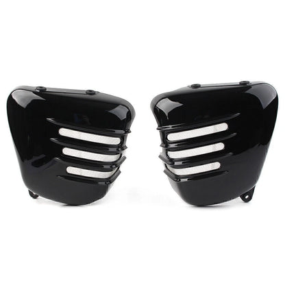 Black Battery Side Cover Panel Cowl For T100 SE Thruxton 900 Scrambler 2001-2015