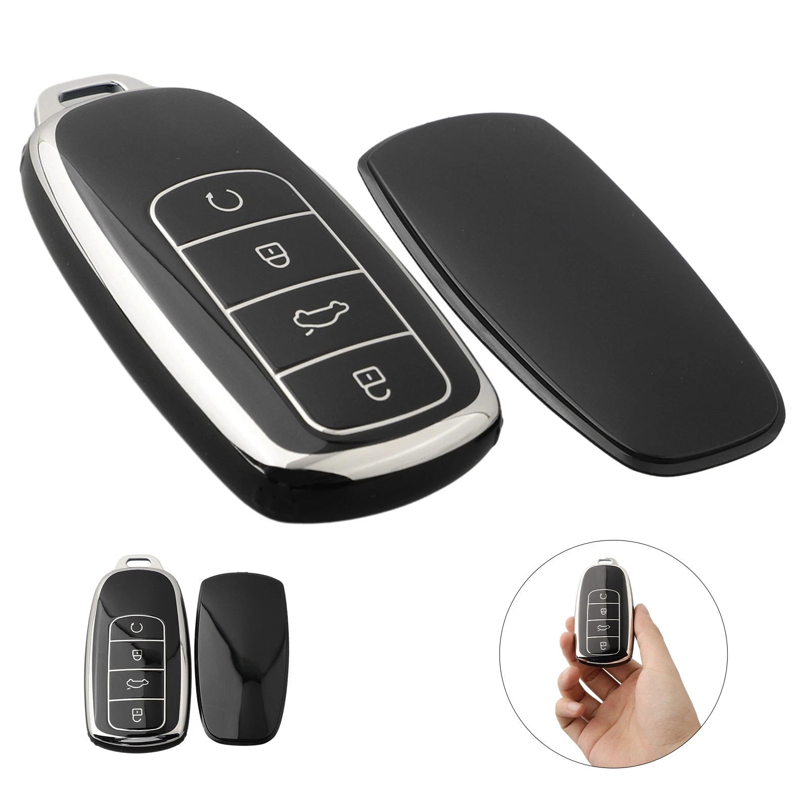 TPU Key Cover for Chery Tiggo 8, Pro Models (2018–2023)