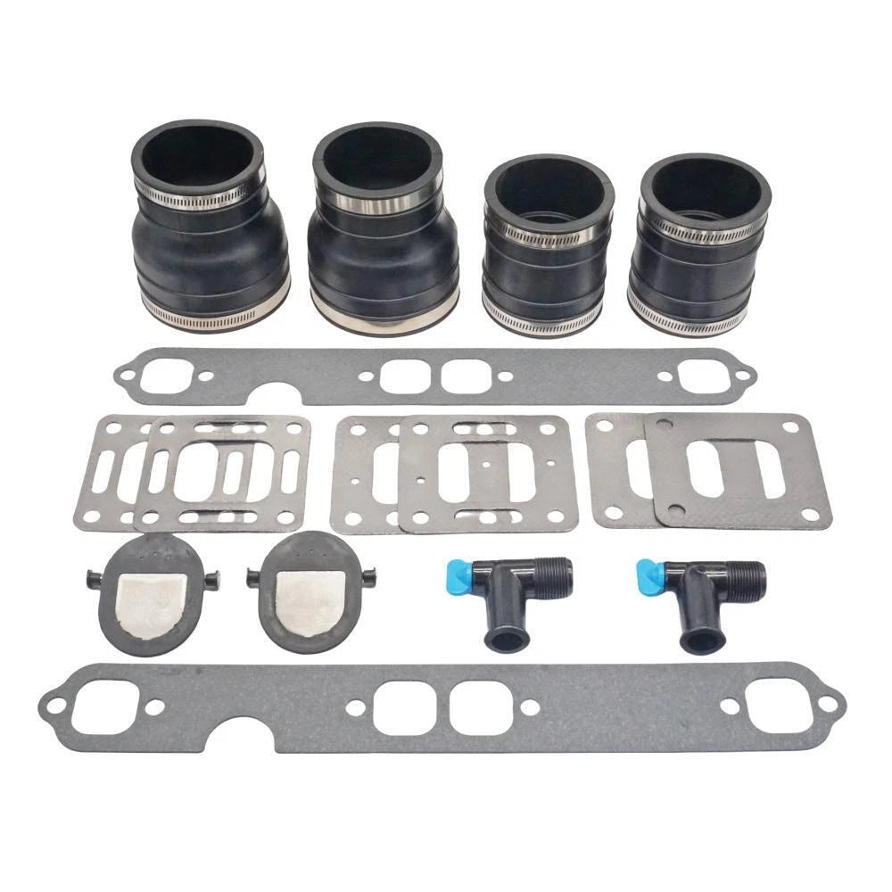 Exhaust Manifold Kit for Mercruiser GM 305/350/377 CID (3 Inch) 70981 92802 41813