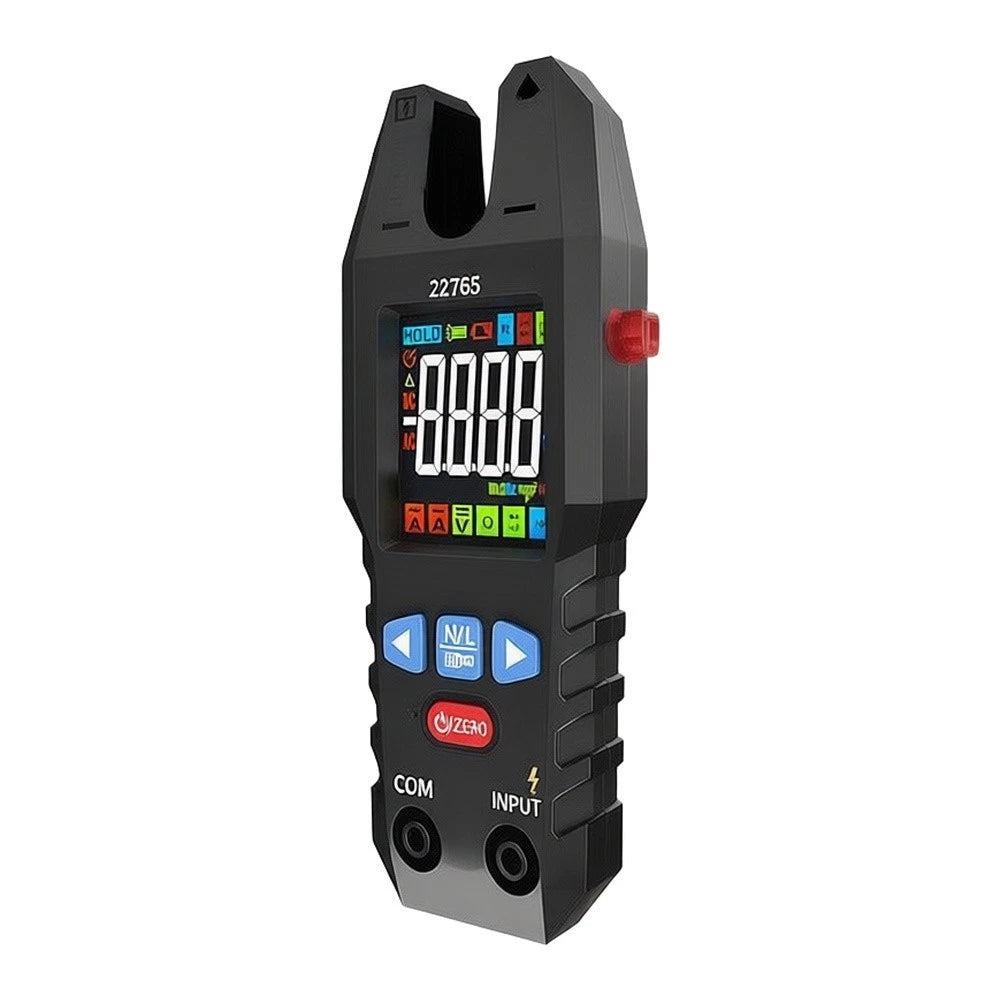 Digital Clamp Multimeter U-Shaped Jaw 200A AC DC Voltage Current Tester