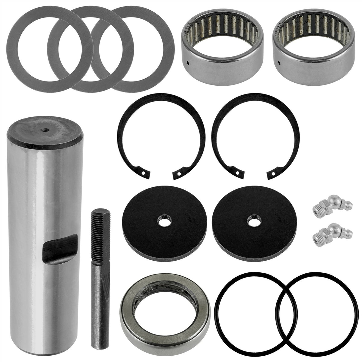 King Pin Kit Replacement for Case Backhoe 480C 480D 580C 580D (1985–2005)