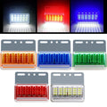 LED Side Marker Light for Trucks Trailers Bus RV 24V 8W ABS