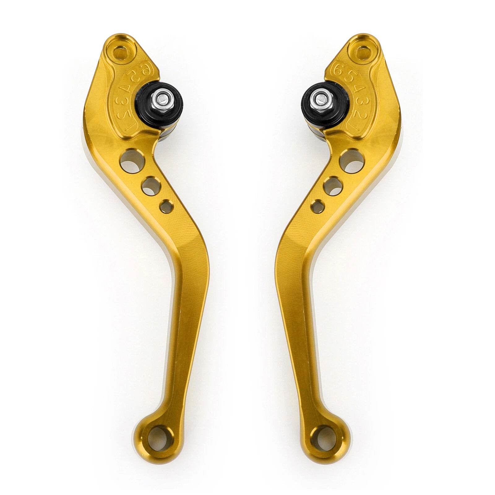 Short Clutch Brake Lever for 790 Street Bike (2018) Gold