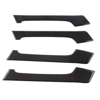Set of 4 Interior Door Handle Strips for Toyota Land Cruiser Prado (2010–2018)
