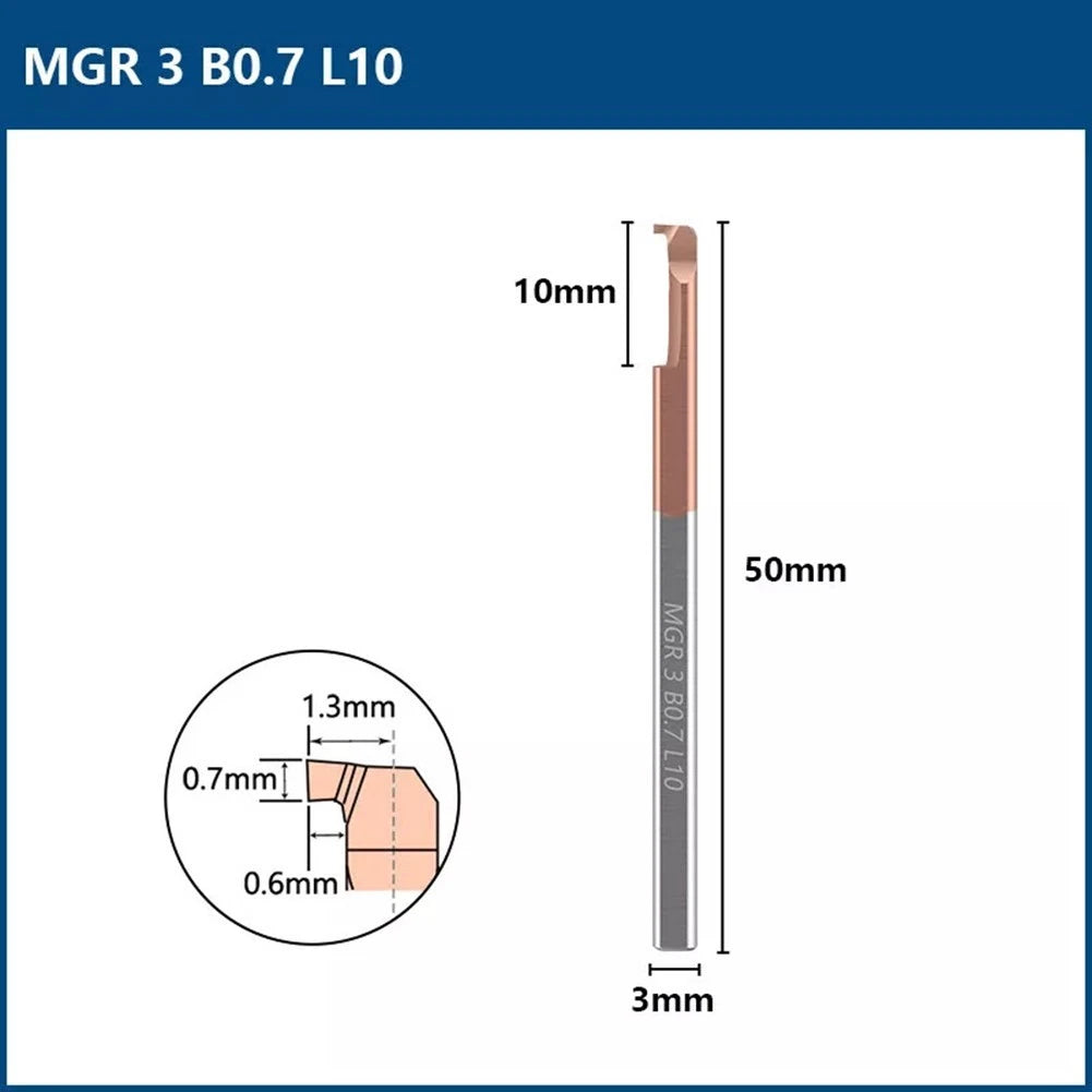 Efficient MGR Integral Internal Boring Cutter for Alloy Steel and Cast Copper