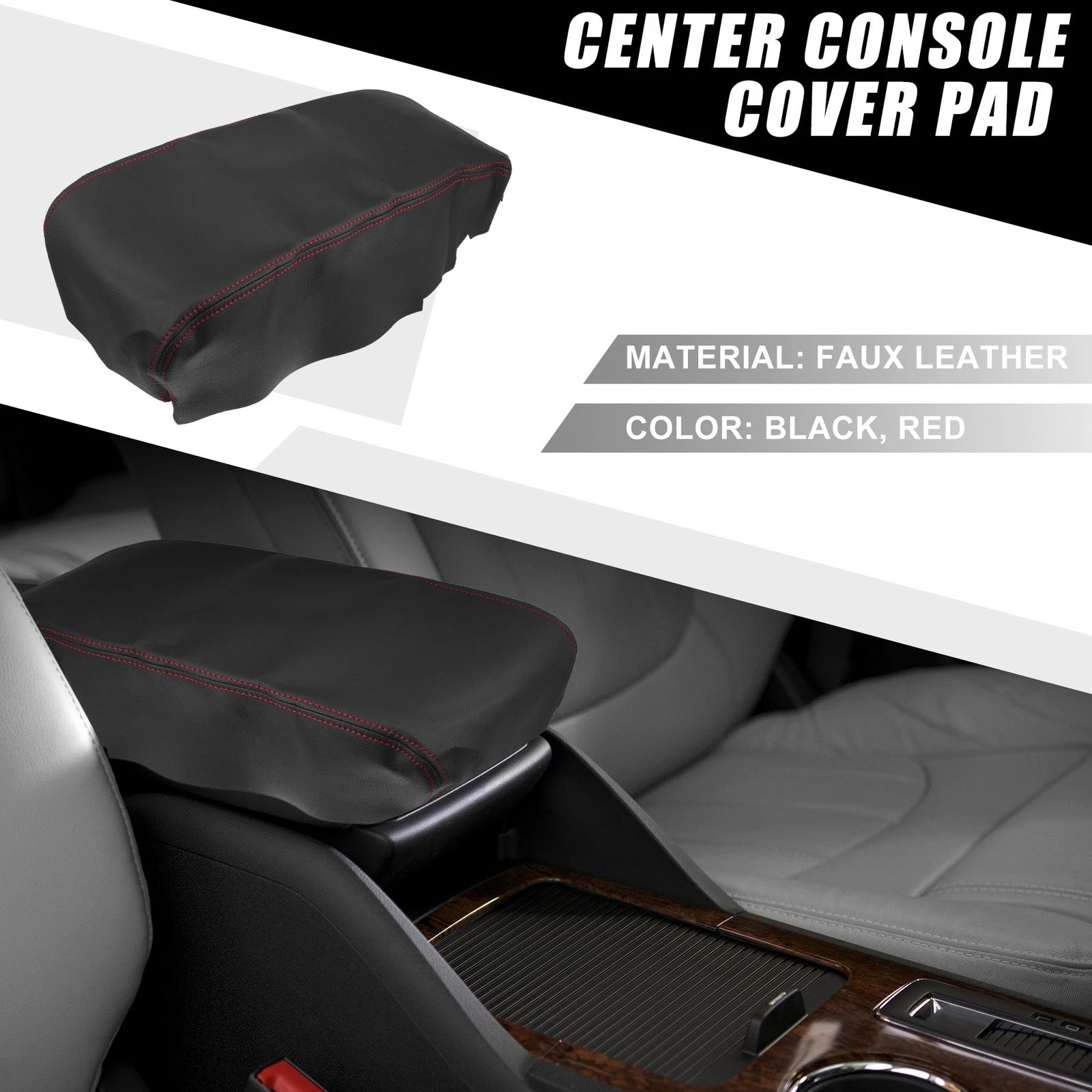 Center Console Armrest Cover Replacement for Dodge Charger (2008–2010)