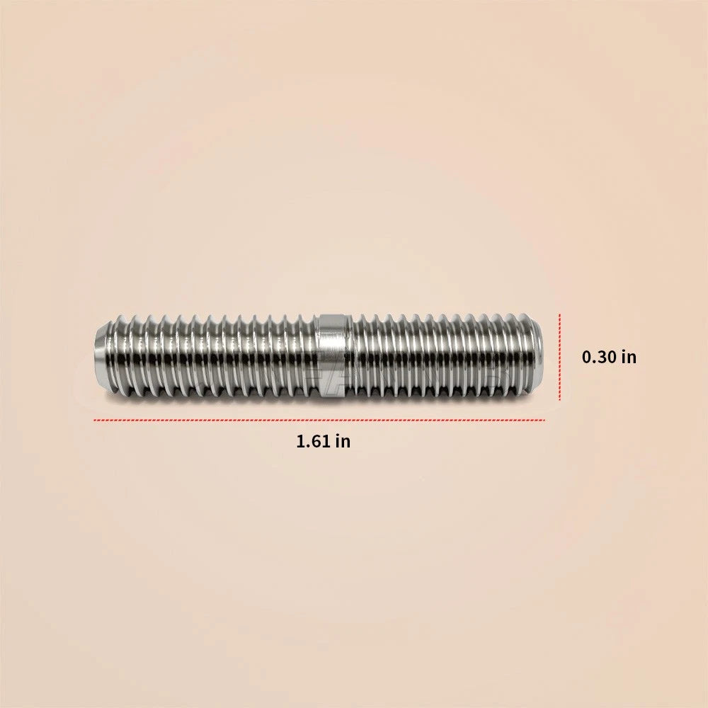 Titanium Exhaust Stud Nut Kit for Harley Softail Dyna Touring (2010–2023)