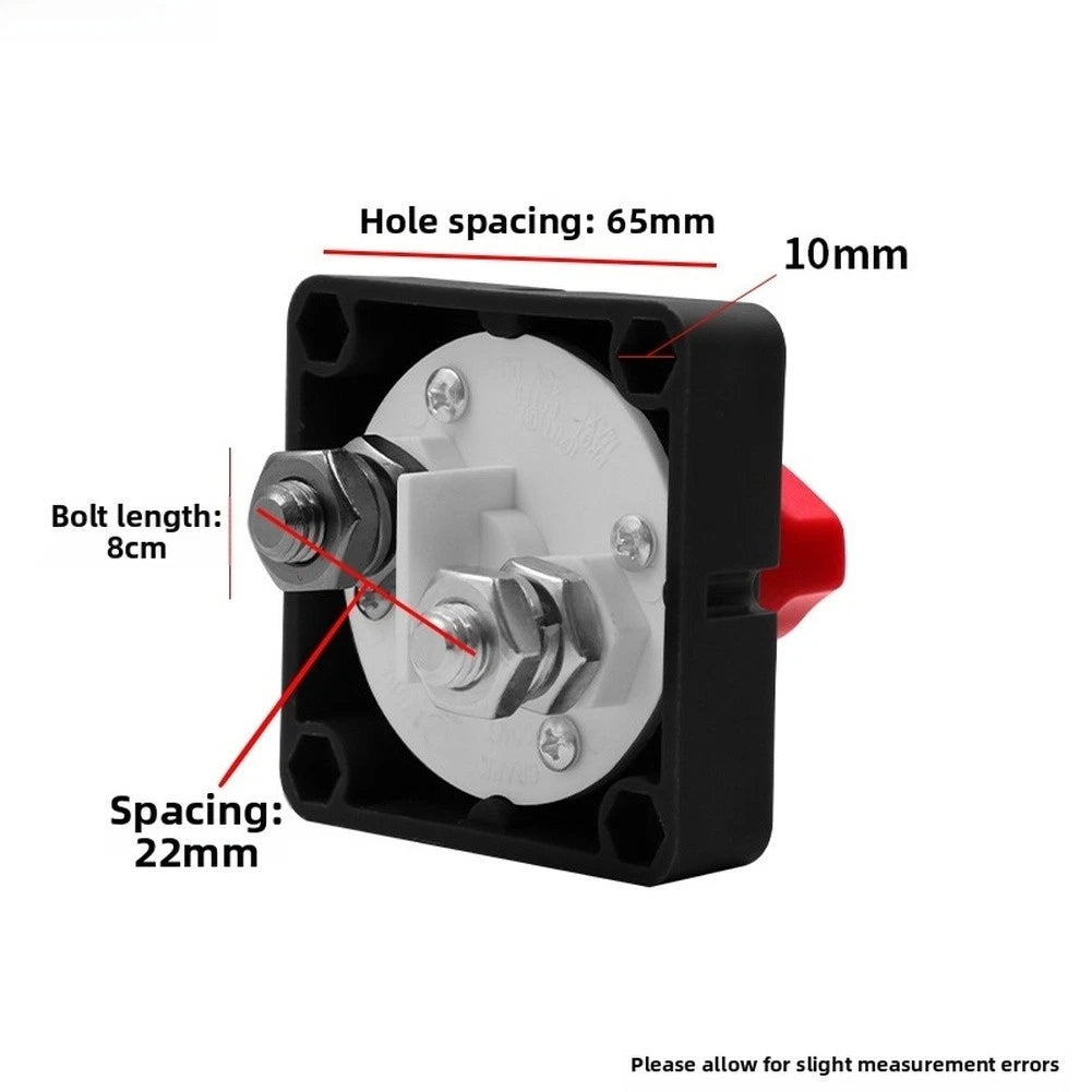 12V 200A Battery Cutoff Switch for Marine Applications