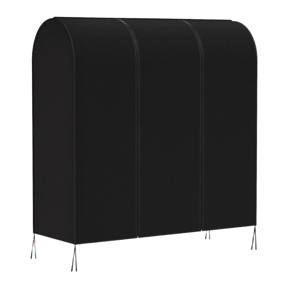 Garment Rack Cover with Zipper Closure for (210D Oxford Cloth)