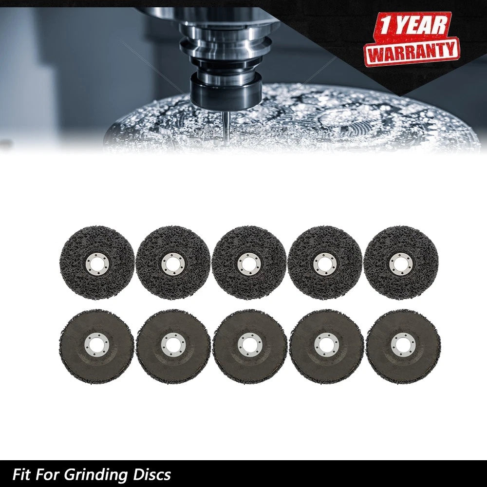 10x 4.5" Black Diamond Grinding Discs for Angle Grinder