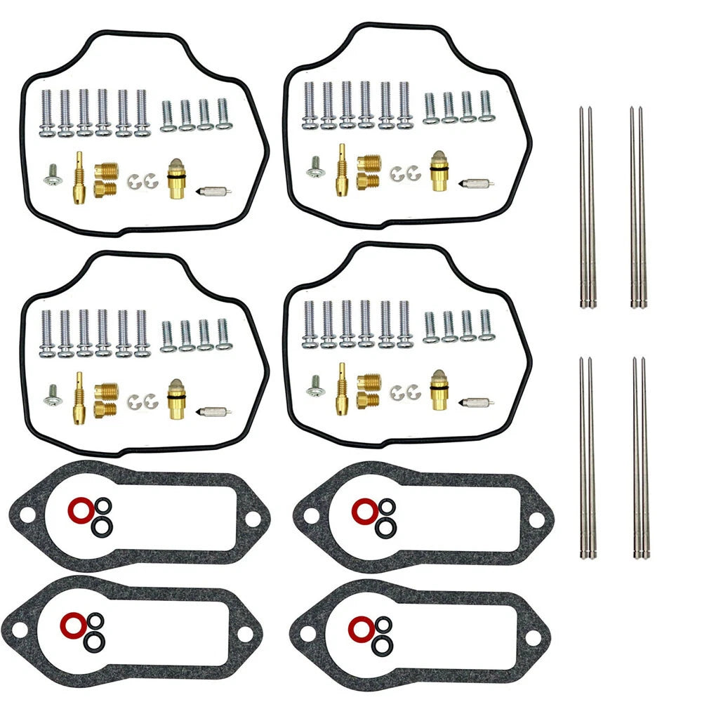 4X Carburetor Gasket Rebuild Repair Kit for Yamaha XT350 (1985–2000)