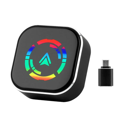 Wireless Dongle for CarPlay & Android Auto (Plug Play Bluetooth USB Adapter)