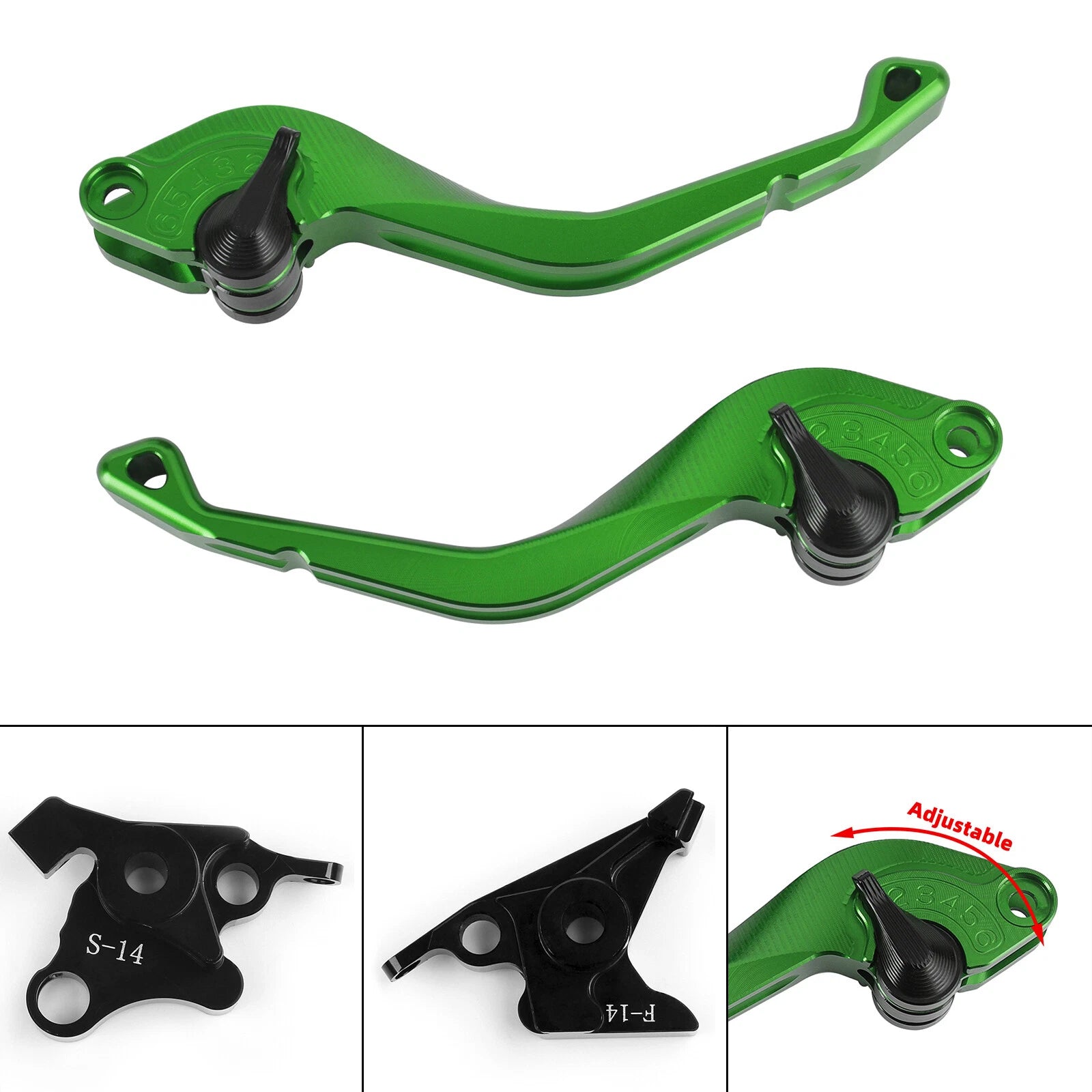 CNC Short Clutch Brake Lever for Suzuki GSF650 GSX1250 GSXR1300 DL1000 (T9)