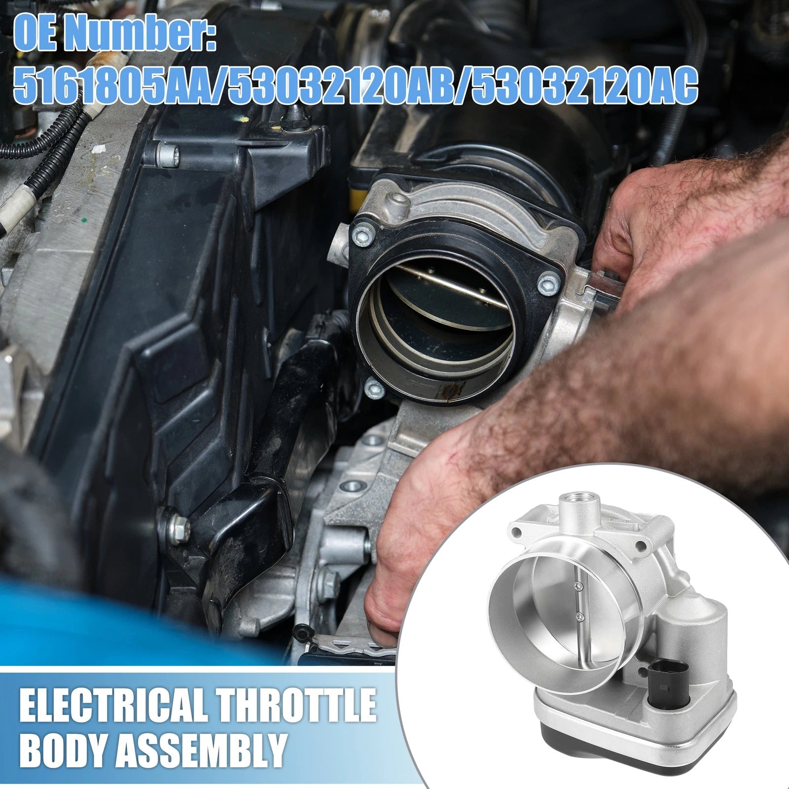 Electronic Throttle Body Replacement for Dodge Ram 1500 (2003–2004)