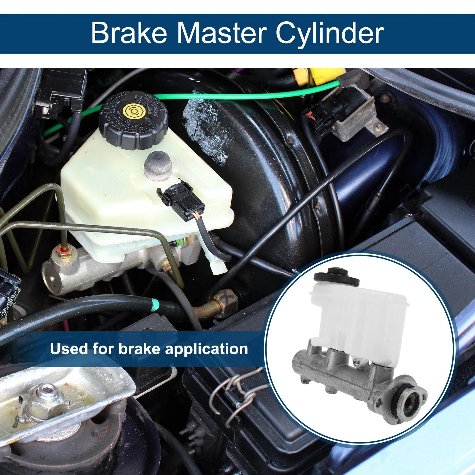 Brake Master Cylinder with Reservoir Replacement for Toyota Hiace (2001–2019)