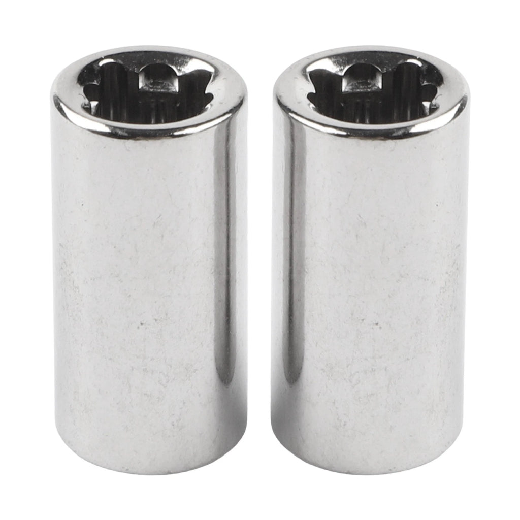 2X Socket Bit Adapter 1/4 Inch Square Drive to 1/4 Hex Chrome Vanadium Steel