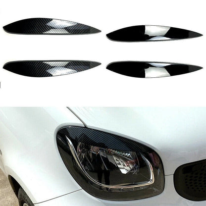 Headlight Eyelid Trim for Mercedes Benz Smart (2014–2023)