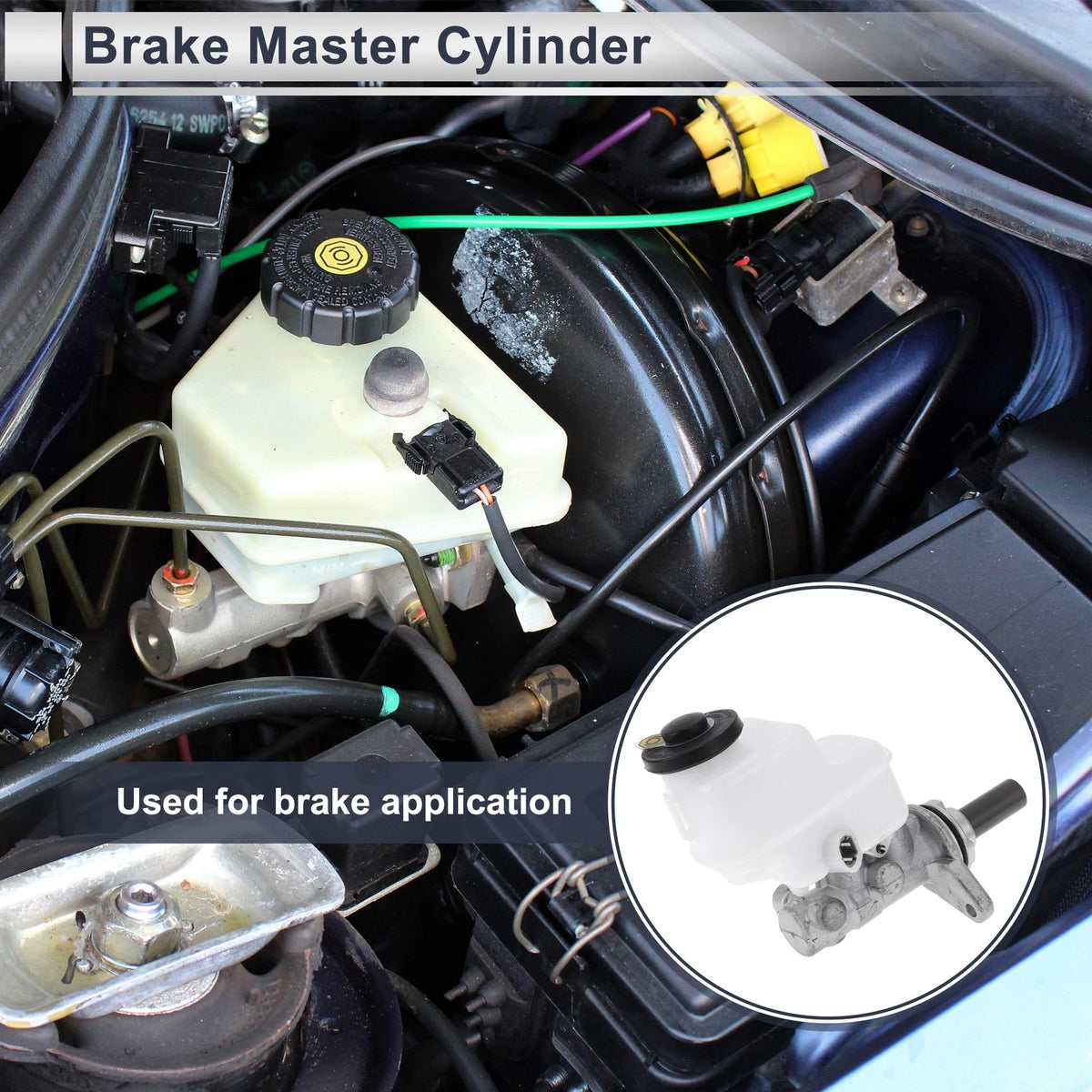 Brake Master Cylinder with Reservoir Replacement for Toyota RAV4 (2006–2018)