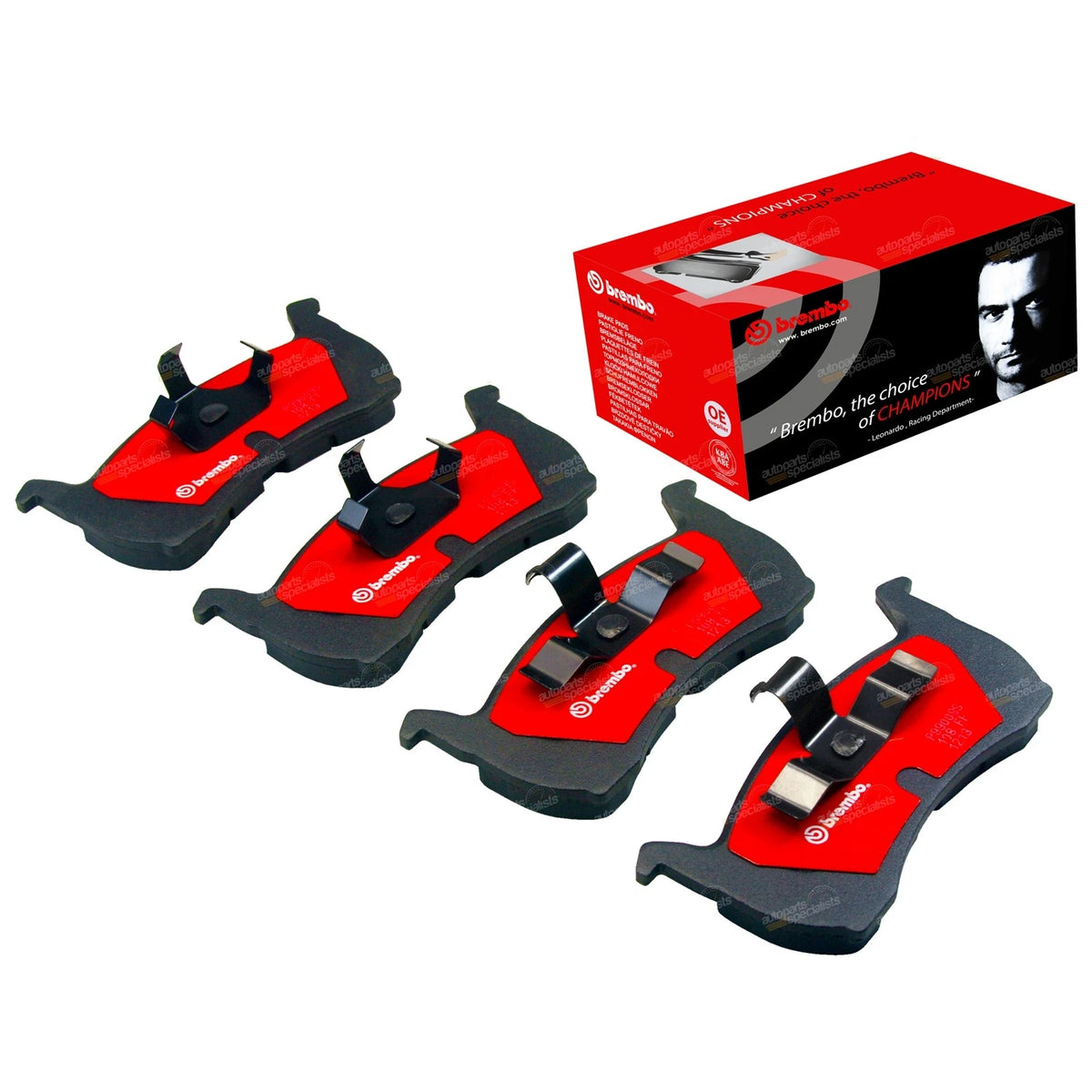2 Front Disc Rotors + Brembo Brake Pads Set for Falcon XH Ute Van (1996–1999)
