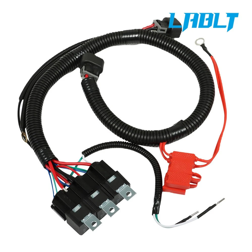Dual Electric Fan Wiring Harness Kit for Chevy (1999–2006)