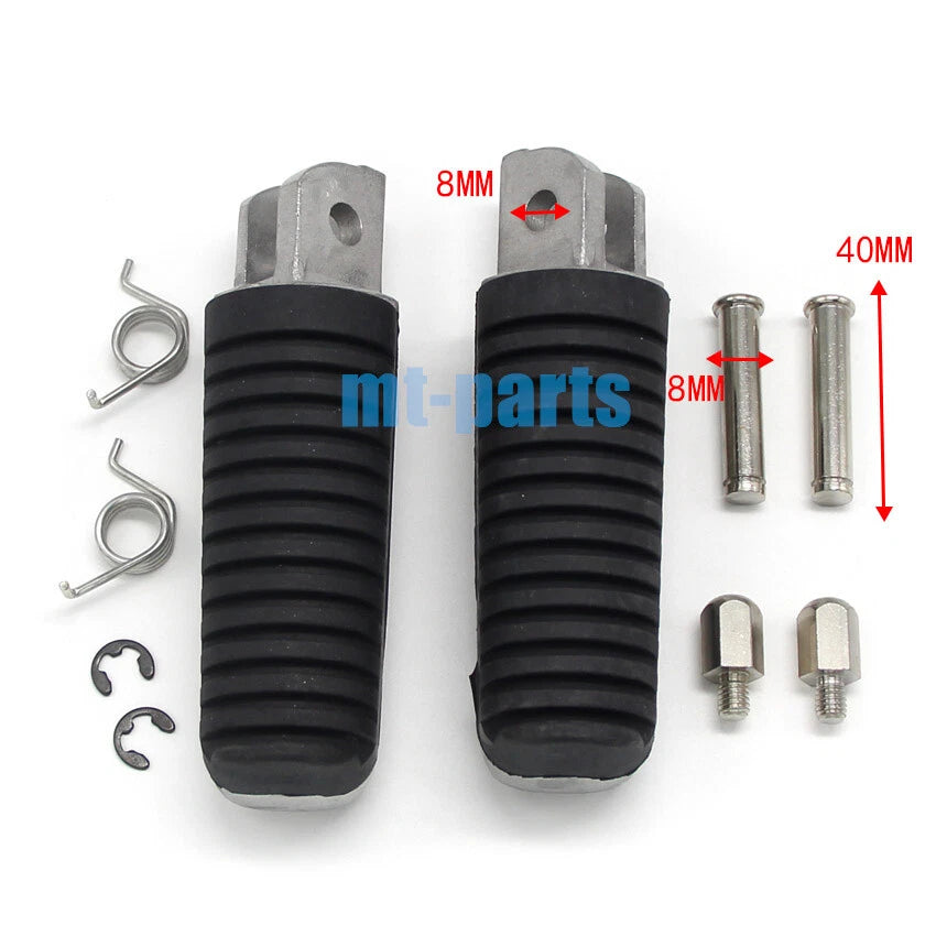 Front Footrest Pegs for Yamaha TDM850 (1991-2001) TDM900A (2005-2010)