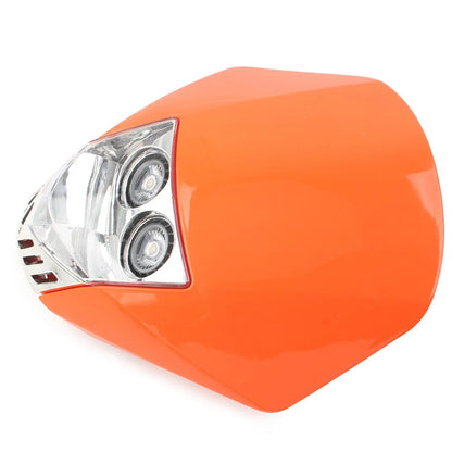 Dual 6W LED Bulb Headlight for Dirt Bike (Universal)