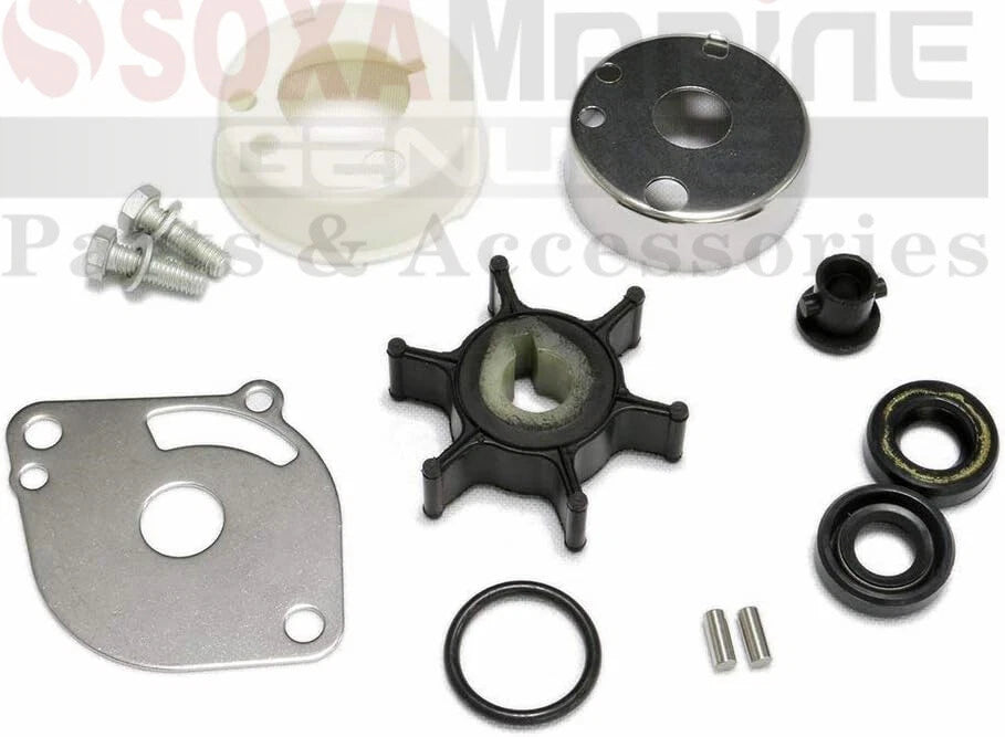 Water Pump Service Kit for Yamaha Marine 2MSH 2Stroke Outboard (18-3463, 6GD-W0078-00)