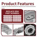Rear Brake Drum Hub 43620-HN5-M00 for Honda Rancher 350 400 450 (2000–2006)
