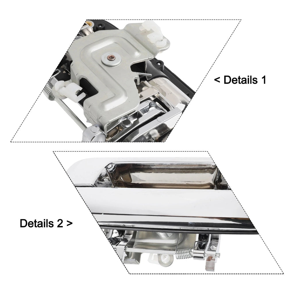 Chrome Tailgate Handle for Isuzu DMax (2012–2023)