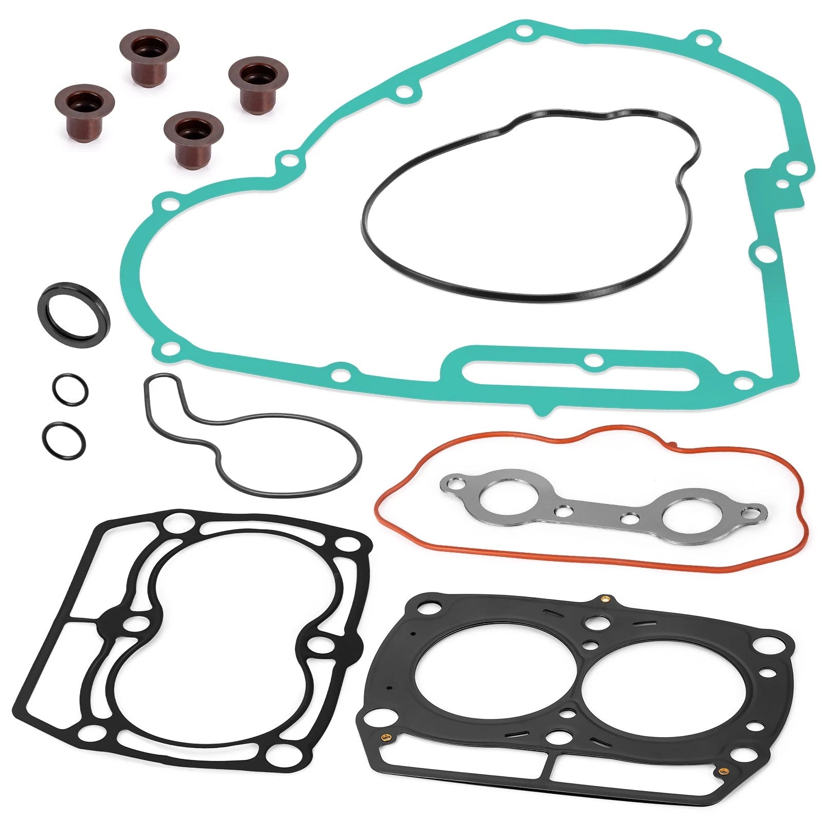 Cylinder Head and Base Gasket Kit for Polaris Sportsman 800 RZR 800 Ranger 800 (2002–2014)