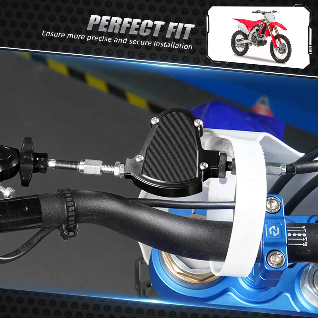CNC Stunt Clutch Easy Pull Cable System for Suzuki RM 65 85 125 250 DRZ400E (2000–2023)